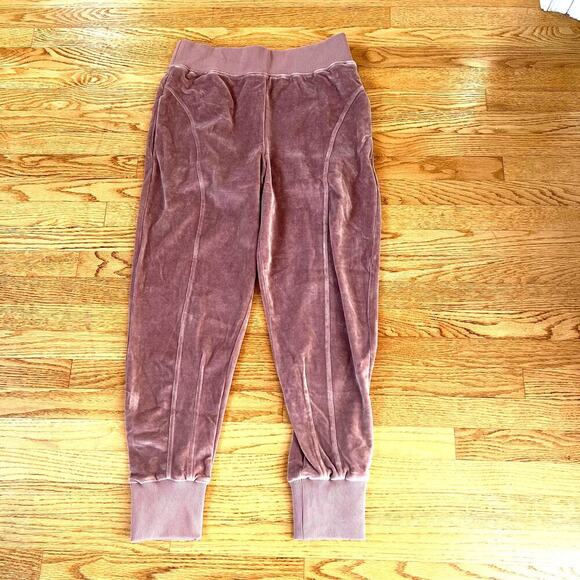 Sweaty Betty Retake Velour Jogger Pants - L - 10 - Picture 1 of 6
